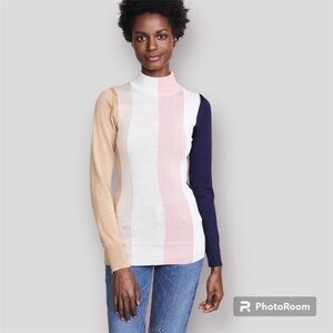 Anthropologie Paper London “Dolly Tonal” Striped Wool Sweater XS (Rare)